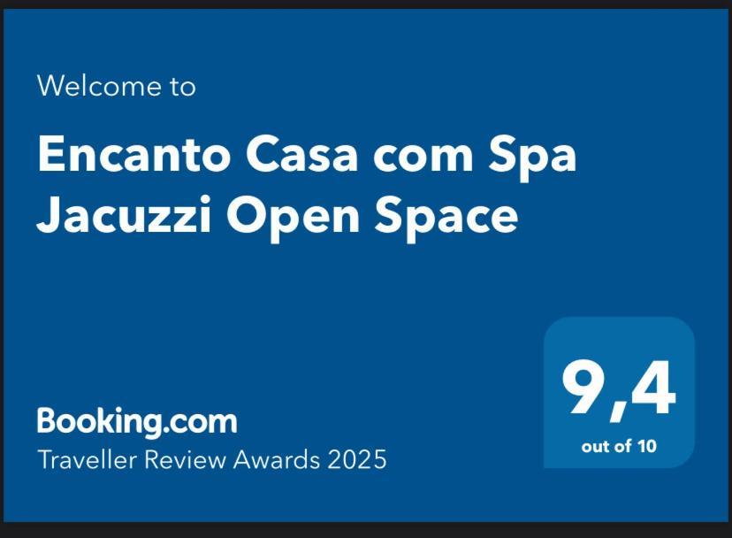 Encanto Casa Com Spa Jacuzzi Open Space Tinalhas 외부 사진
